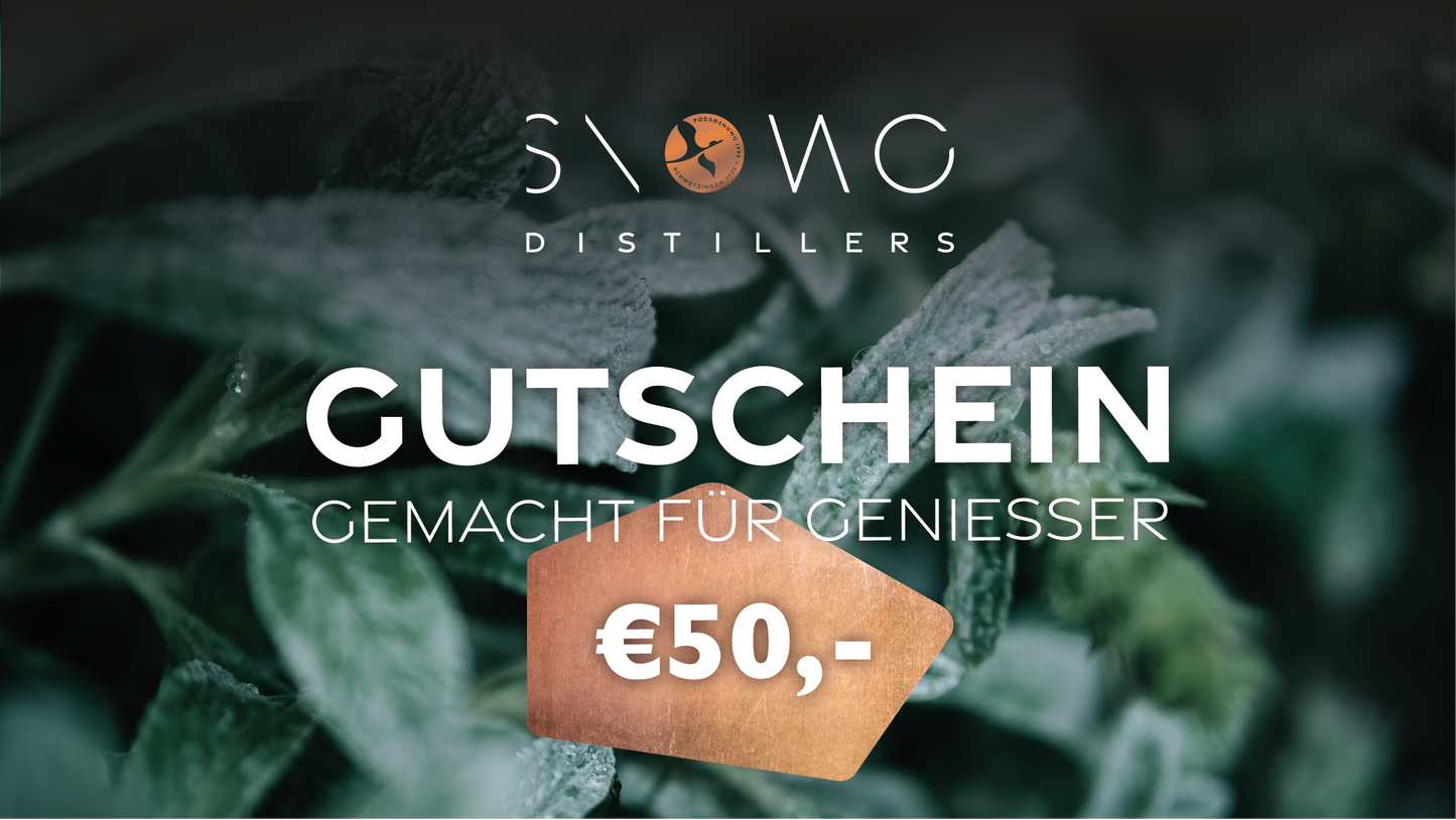 SNOWO Distillers Gutschein