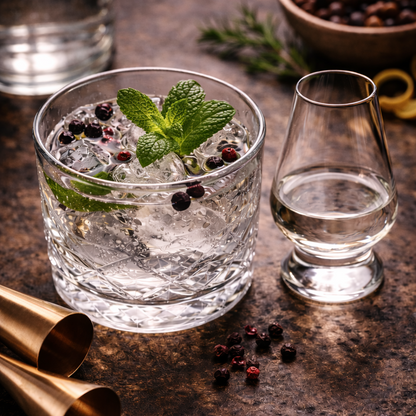 Premium Genussmoment mit SNOWO Gin – Cocktail, Zutaten und Lifestyle im Detail