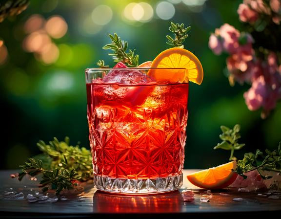 SNOWO Signature Gin Cocktail mit Zitrusfrucht und Kräutern – intensiver Premium Genuss
